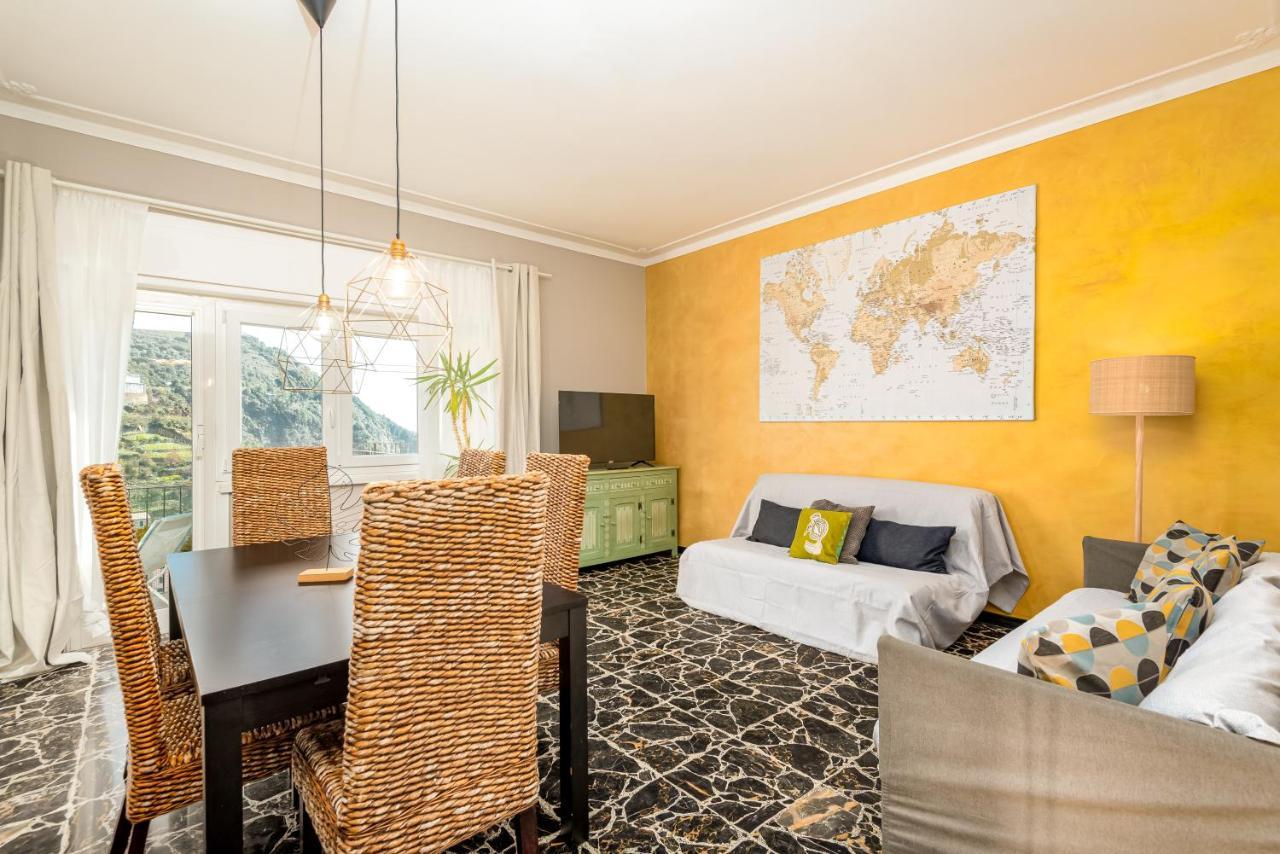 Cinque Terre D'Amare Sea View Big Apartment For Travel Lovers Riomaggiore Exterior photo