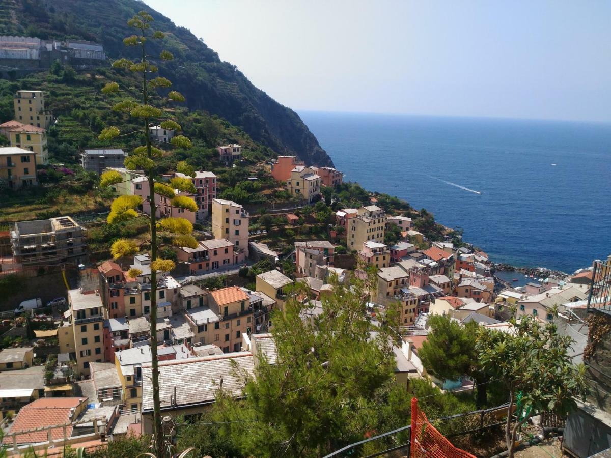 Cinque Terre D'Amare Sea View Big Apartment For Travel Lovers Riomaggiore Exterior photo