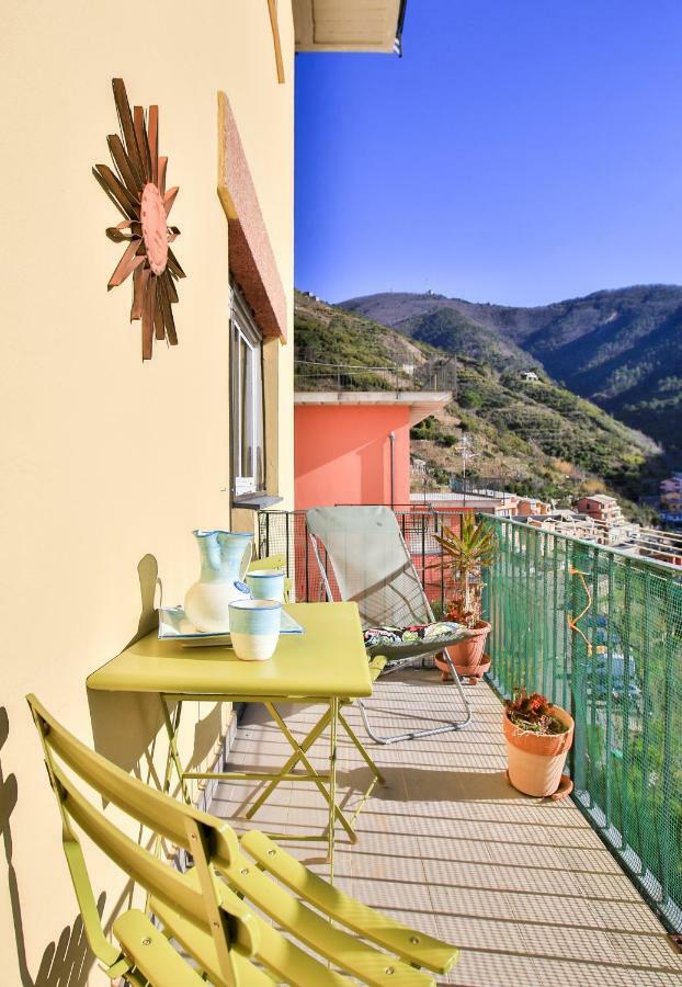 Cinque Terre D'Amare Sea View Big Apartment For Travel Lovers Riomaggiore Exterior photo